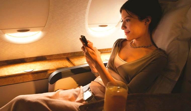 Women Flying With Business Class